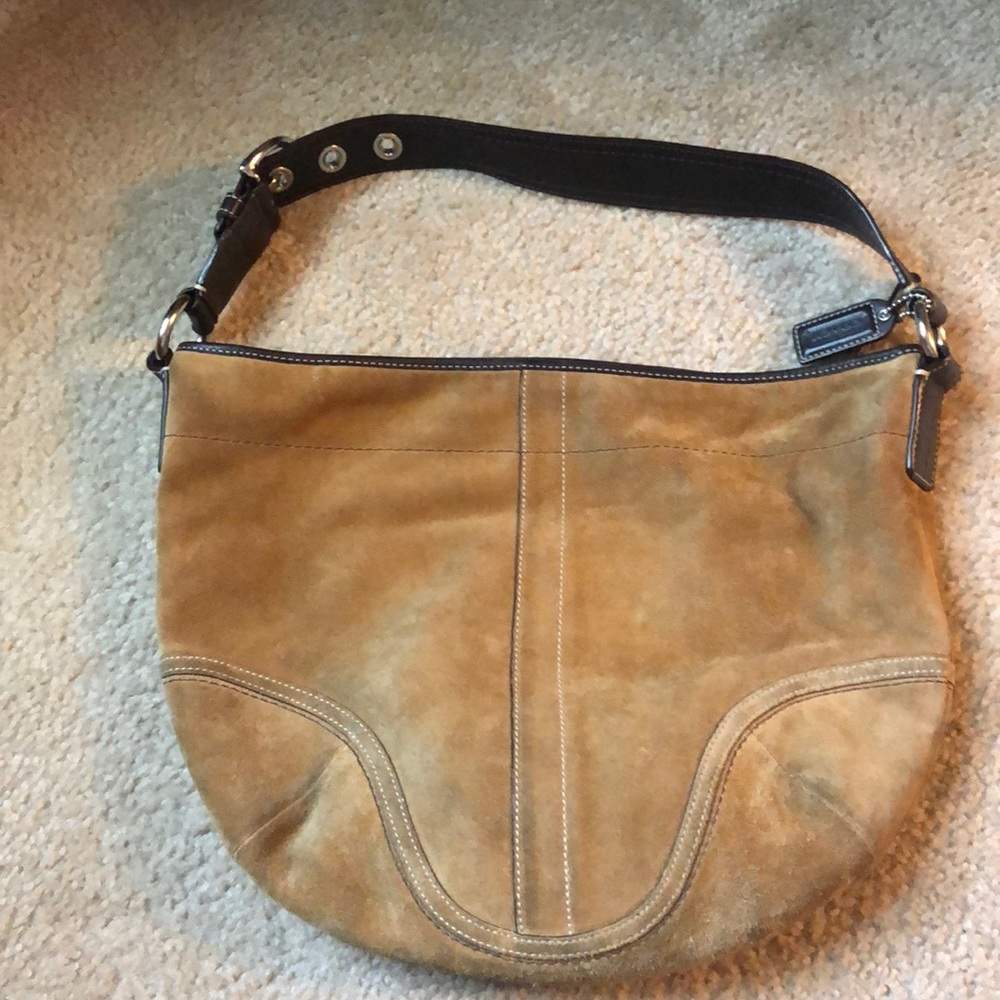 Coach Suede Purse